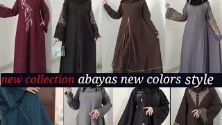 latest abaya collection | black abaya | printed maxi | Brandy abaya designe | simple stylish burka