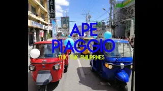 Three-Wheeler  Ape Piaggio - Tuk Tuk in PHILIPPINES