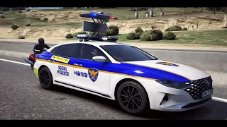 GTA5 경찰 차량 모음 #gta5 #gta5mods #korea #police #lspdfr