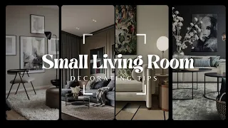 How to Decorate a small living room | 9 Styling tricks