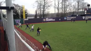 Functional Defensive Warm Up Washington Softball