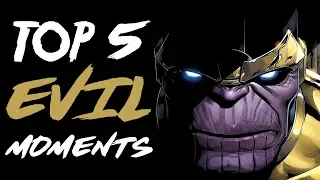 Most Evil Thanos Moments