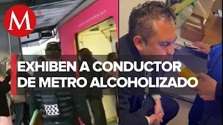 Conductor ebrio en Línea 2 del Metro de CdMx abre las puertas del lado equivocado