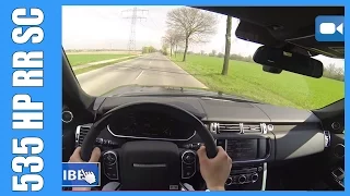 Range Rover 5.0 V8 Supercharged 535 HP POV Test Drive FAST! Acceleration