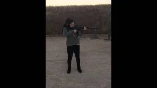 Slo mo Ar 15 shoot