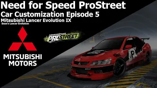 Need for Speed ProStreet Car Customization Episode 5: Sean's Lancer Evolution