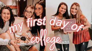 my first day of college EVER! | ball state university