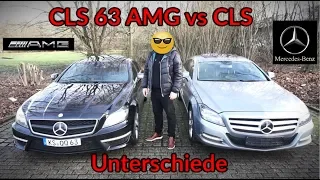 Kleiner Vergleich Mercedes CLS vs CLS 63 AMG