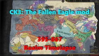 CK3: Fallen Eagle mod: Realm Timelapse