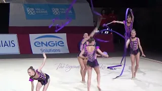 HUNGARY 3 ribbons 2 balls - 2024 Grand Prix Thiais AA