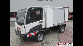 776100 GOUPIL G5 HYBRID UTILITY VEHICLE UTV BOX VAN 11-2013 WHITE 21549KM LHD