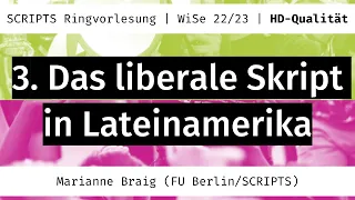 Marianne Braig: Herausforderungen des liberalen Skripts in Lateinamerika | 14.11.2022 | FU Berlin