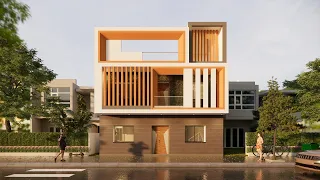 900 sqft House Design 30 by 30 Feet With 3 Bedroom #Shorts