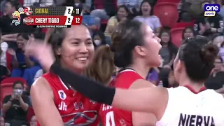 Chery Tiggo-Cignal set 5 finish | 2023 PVL All-Filipino Conference