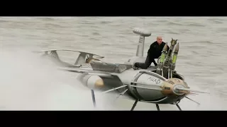 Ксандер Кейдж обезвреживает лодку с бомбой. HD