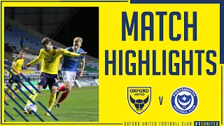 Oxford United v Portsmouth highlights