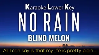 Blind Melon - No Rain Karaoke Lower Key -5