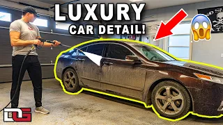 FILTHY Acura TL - First Wash ALL Winter! | The Detail Geek