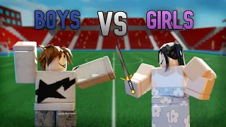 BOYS VS GIRLS (touch football)