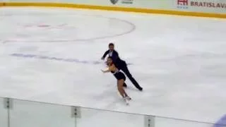 Bobrova/Soloviev SD practice Ondrej Nepela Trophy 2016