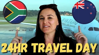 SOUTH AFRICA to NEW ZEALAND l 24 hr Travel Day l Emigration l Singapore Airlines l September 2022
