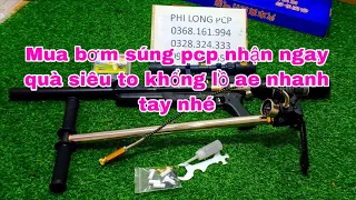 Bơm cao áp PCP | bơm súng pcp | bơm cao áp pcp giá rẻ | bơm tay cao áp | bơm súng nén khí pcp