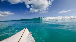 POV SURF MID DAY GLASS OFF!