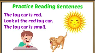 Practice reading sentences | english reading for kids | english sentences | english talking