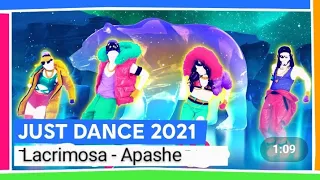 Just dance 2021 : Lacrimosa By Apashe | Full gameplay