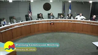 Planning Commission Meeting - January 8, 2020
