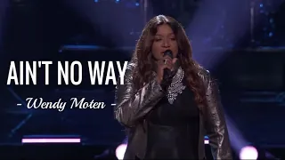 AIN'T NO WAY | Wendy Moten - The Voice