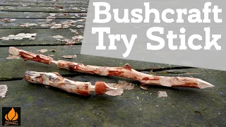 Bushcraft Try Stick (after Mors Kochanski)