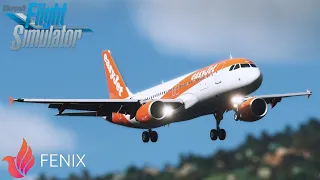 Tricky & Windy Circling Approach into Funchal, Madeira (MULTIPLE CAMS) | Fenix A320 | MSFS 2020