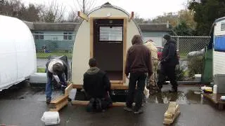 Community Supported Shelters: Building Conestoga Huts for the Homeless (Audio Slideshow)