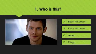 The Originals Quiz: Name All The Characters