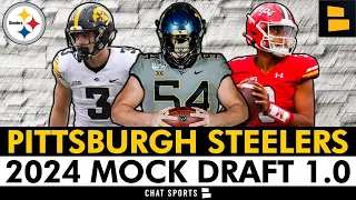 2024 Pittsburgh Steelers 7-Round Mock Draft (Post-Senior Bowl Edition) | Steelers Mock Draft 1.0