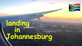 United Airlines Landing in Johannesburg 🇿🇦 South Africa