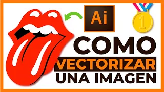 como VECTORIZAR una IMAGEN en ILLUSTRATOR CC 🚀 rapido!!! [2]  | Koradi Productions