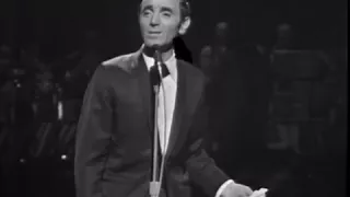 Charles Aznavour-La Boheme Live; (rare video)