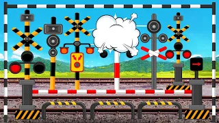 ようこそ！ふみきりカンカン学校へ 踏切アニメ  Railroad Crossing School Animation Fumikiri Train Channel