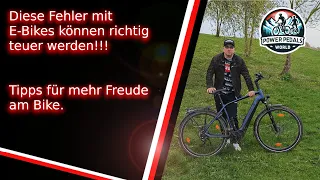 Achtung beim E-Bike, diese Fehler kosten richtig Geld!!!!