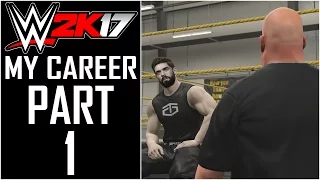 WWE 2K17 - My Career - Let's Play - Part 1 - "Superstar Creation (Facescan), Intro, And Tutorial"