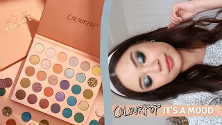 COLOURPOP IT'S A MOOD 🧡 3 LOOKS, COMPARISONS + REVIEW!