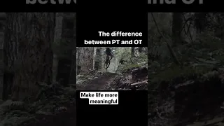 The difference between PT and OT