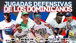 #Plátanopower | Las  mejores jugadas defensivas de los dominicanos. 1ra parte #MLB