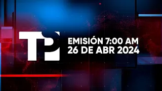 Telepacífico Noticias - Emisión 7:00 AM | 26 abril 2024