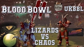 Sage vs Lewpac! Blood Bowl 2 - Lizardman vs Chaos - UKBBL G4