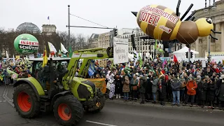 Tausende demonstrieren in Berlin für Agrarwende | AFP