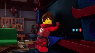 Kai talking to TV // Ninjago dragons rising funny moment