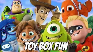 Top 10 Pixar Disney Infinity Toy Box Fun Gameplay Videos